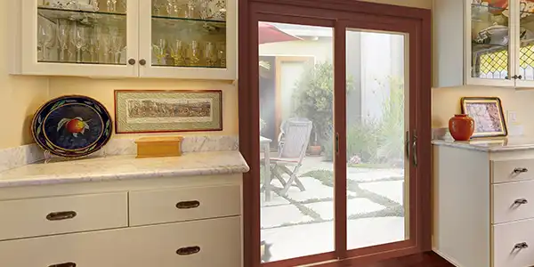 Vinyl Wood Patio Doors